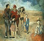 Famous Family Paintings - Family at Saltimbanquesc